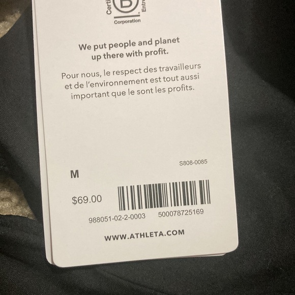 ATHLETA CONSCIOUS CUT OUT CROP D-DD - Picture 14 of 14